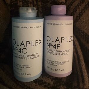 OLAPLEX No.4C and No.4P Shampoo Duo - Clarify and Purple Shampoo